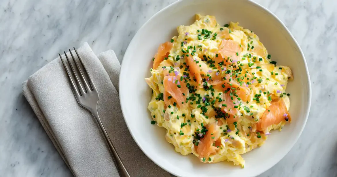 Gordon Ramsay Scrambled Eggs With Salmon Recipe