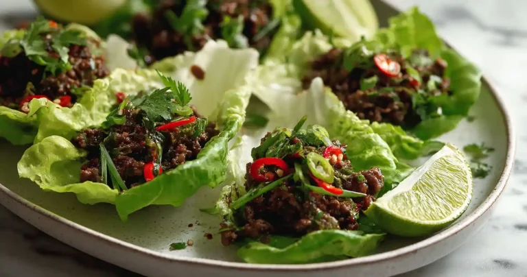 Gordon Ramsay’s Chili Beef Lettuce Wraps