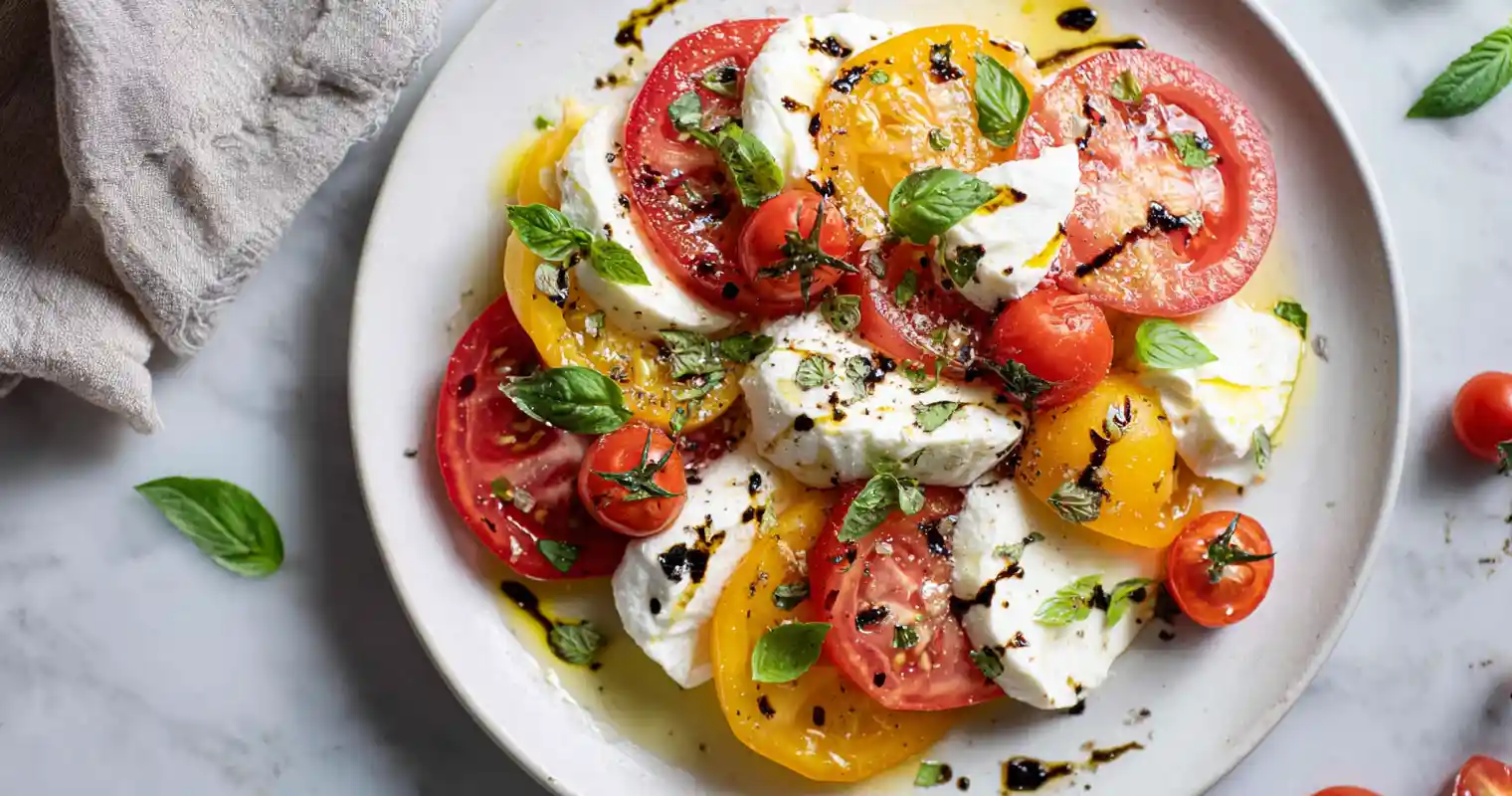 Gordon Ramsay Caprese Salad