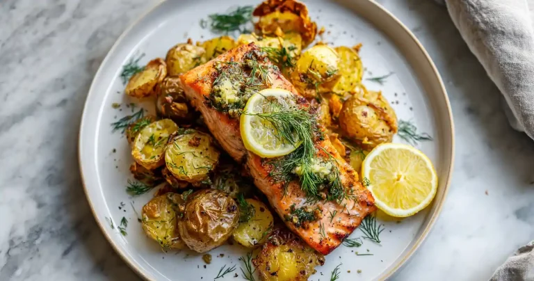 Gordon Ramsay Salmon Smashed Potatoes