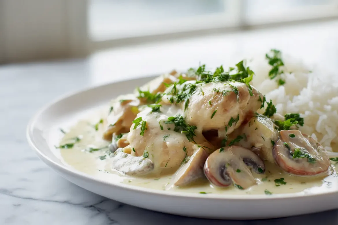 Gordon Ramsay Chicken Blanquette Recipe for Family Dinners Gordon Ramsay Chicken Blanquette, creamy and comforting dish