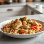 Delicious Gordon Ramsay Chicken Couscous Recipe prepared in a Cookeo.