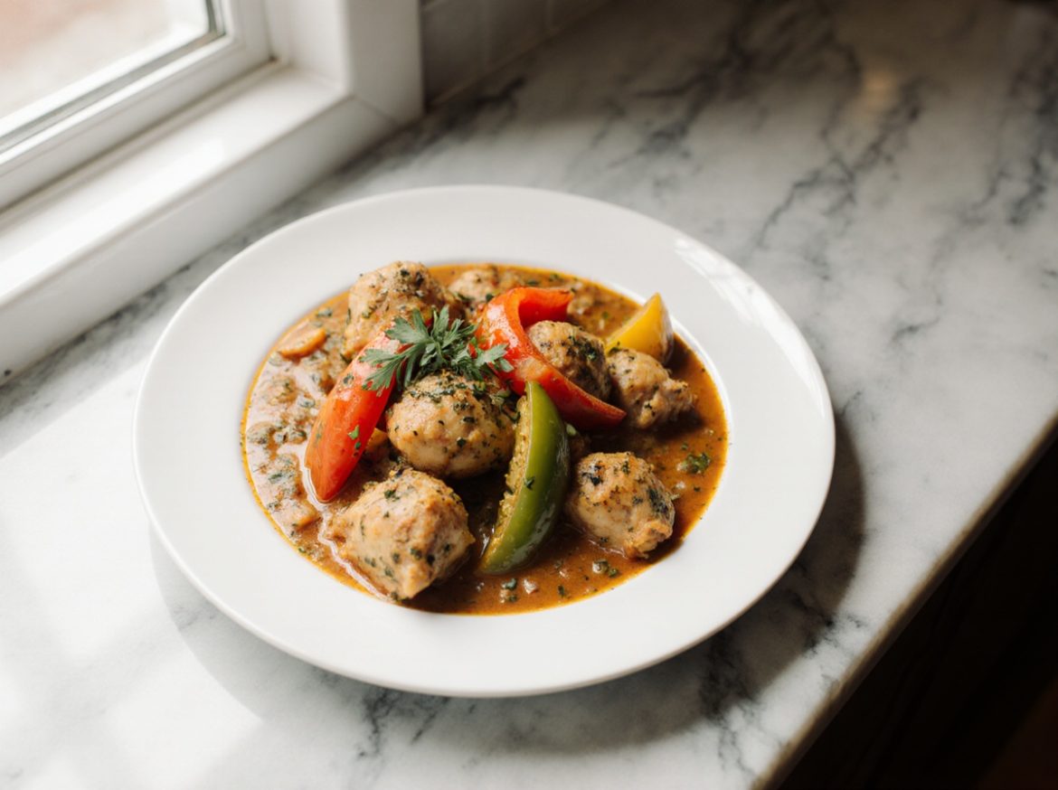 Delicious Gordon Ramsay Chicken Creole Recipe made in a Cookeo.