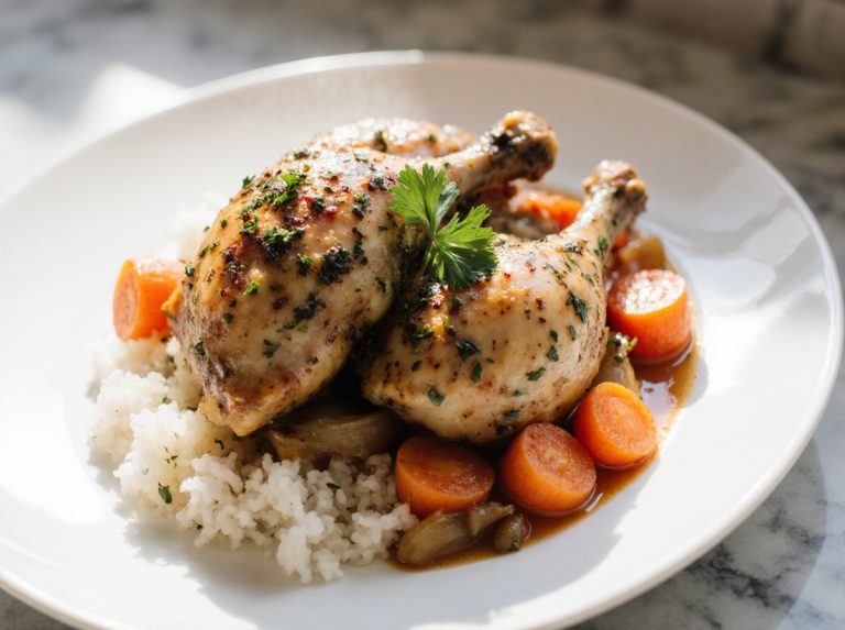 Gordon Ramsay Chicken Daube Recipe, a rich and flavorful dish made in the Cookeo.