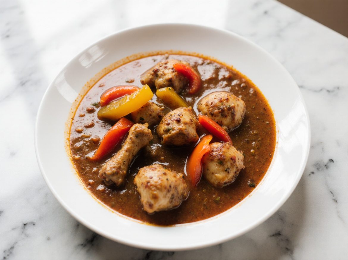 Gordon Ramsay's Chicken Gumbo recipe made in a Cookeo.