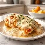 Gordon Ramsay chicken Morney recipe cooked perfectly in a Cookeo.