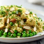 Gordon Ramsay's Chicken Pilaf, rich in flavors and colors.