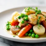 Gordon Ramsay's Chicken Pot Au Feu, a delightful and savory dish