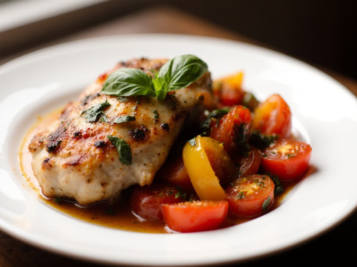 Gordon Ramsay's Chicken Provencal Recipe cooked in a Cookeo, bursting with flavors.