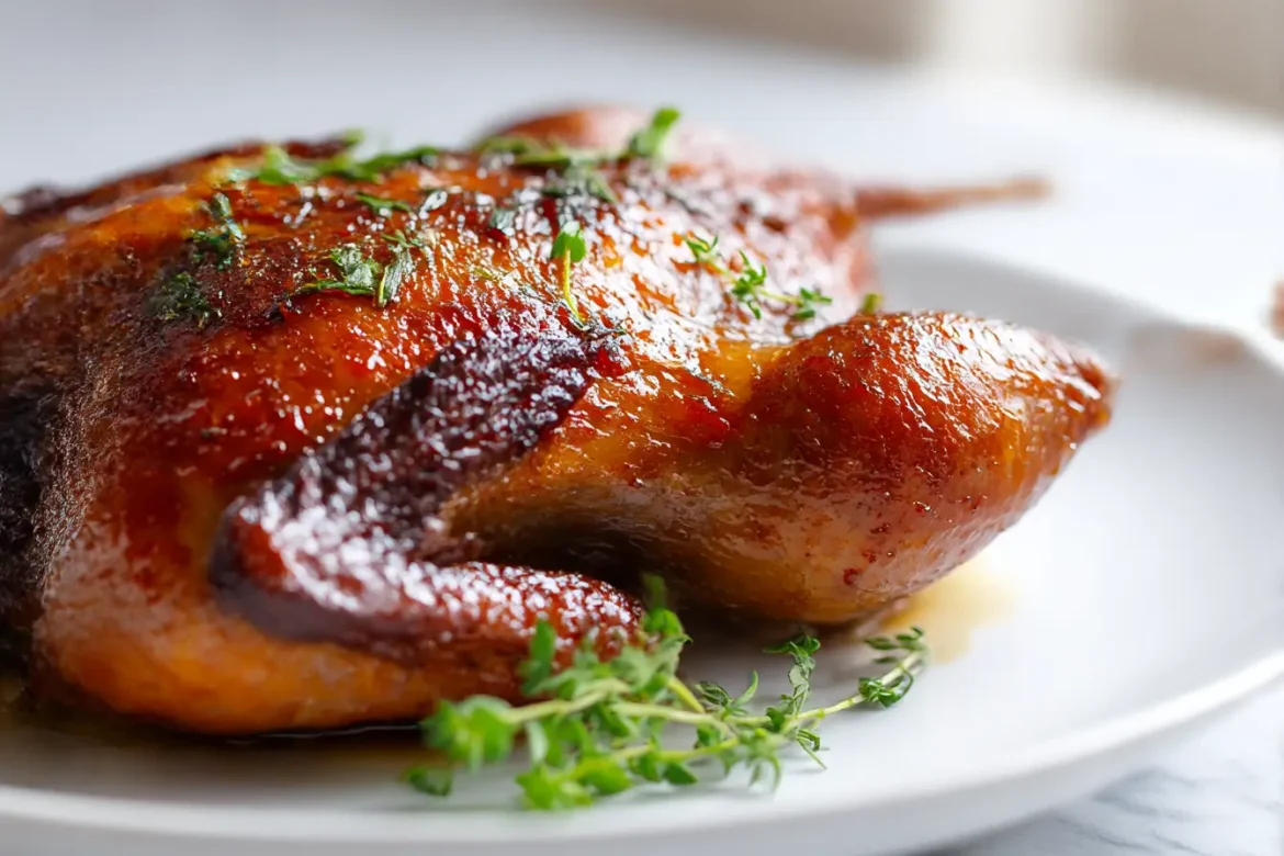 Gordon Ramsay Roasted Duck Recipe for Family Feasts Deliciously roasted duck, inspired by Gordon Ramsay's recipe.