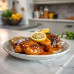 Gordon Ramsay sticky lemon chicken recipe cooked in a Cookeo, perfectly glazed and succulent.