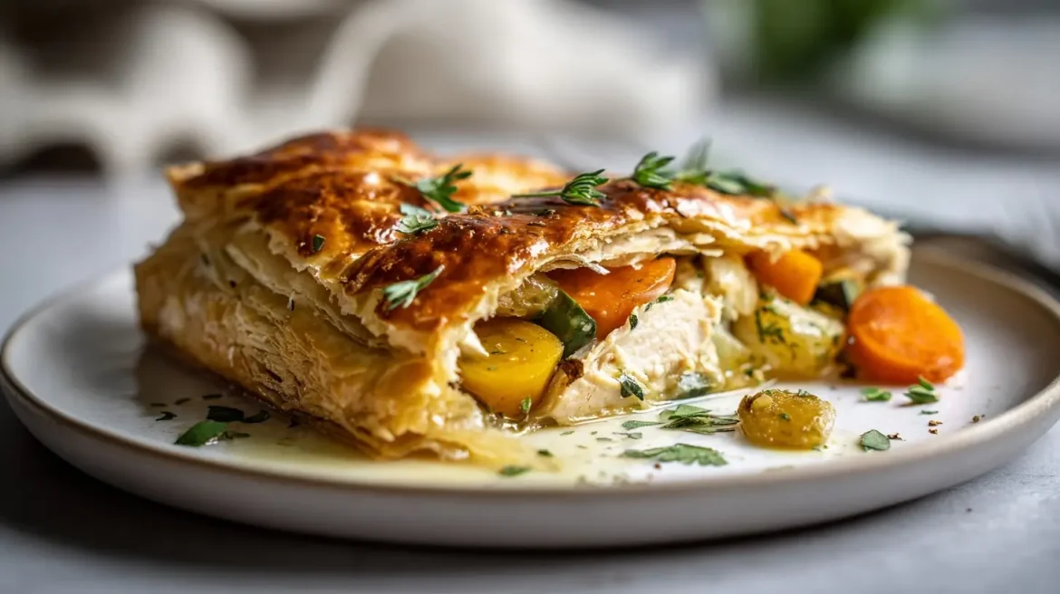 Gordon Ramsay’s Chicken Galette, flaky and delicious