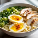 Delicious Gordon Ramsay chicken ramen, bursting with flavors.