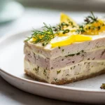 Gordon Ramsay's chicken terrine recipe served on a platter