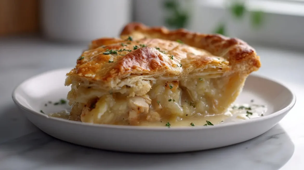Gordon Ramsay Chicken And Potato Pie Recipe Delicious Gordon Ramsay chicken and potato pie fresh out of the oven