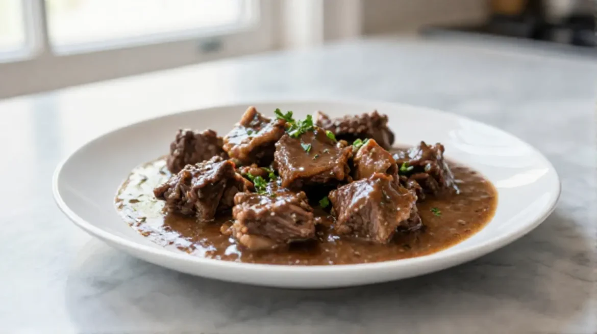 Hearty Gordon Ramsay Beef and Ale Stew, rich and flavorful