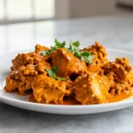 Gordon Ramsay's Chicken Tikka Masala, rich and flavorful with spices.