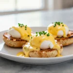 Gordon Ramsay Eggs Benedict, perfectly poached and delicious