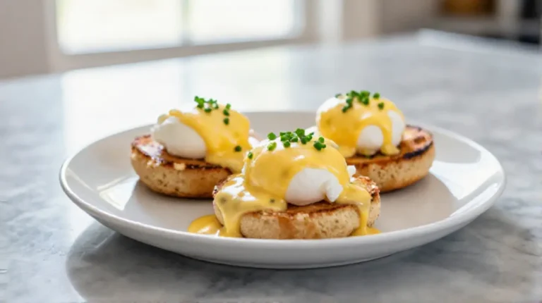 Gordon Ramsay Eggs Benedict, perfectly poached and delicious